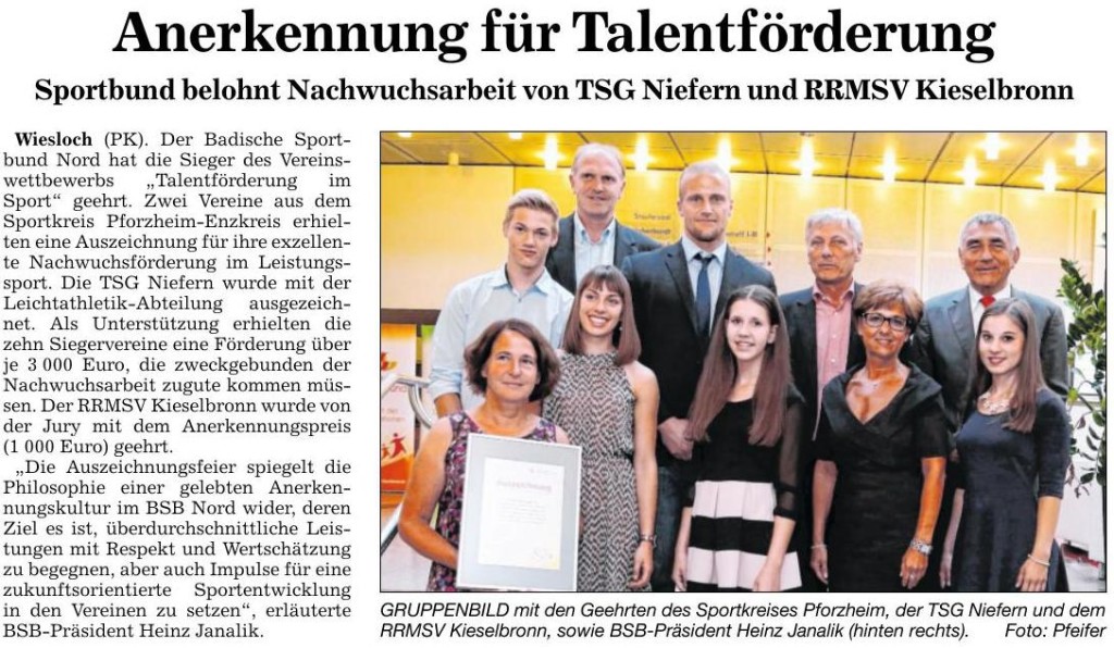 BSBTalentförderpreis